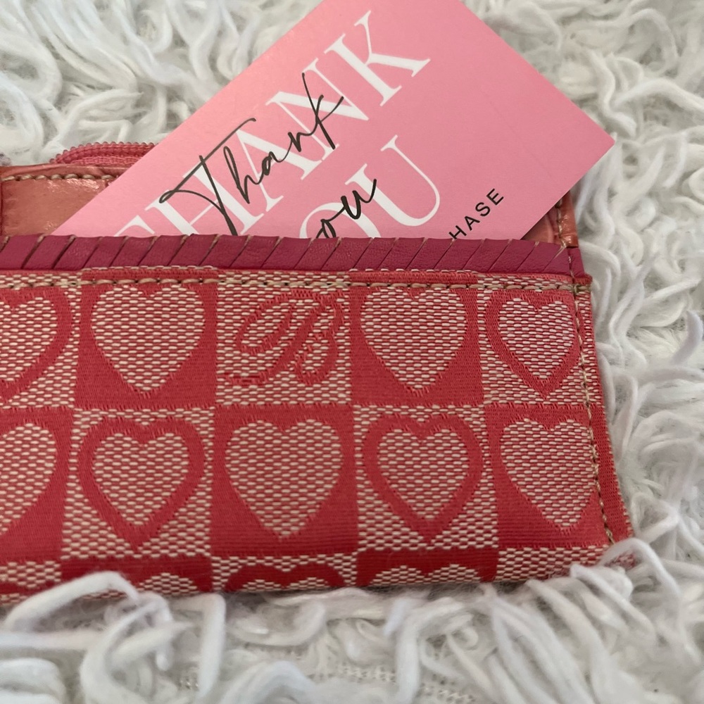 Brighton Pink signature card holder